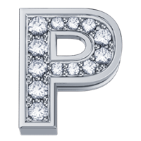 Charm Elements in Oro bianco Diamante DCHF3319P.002